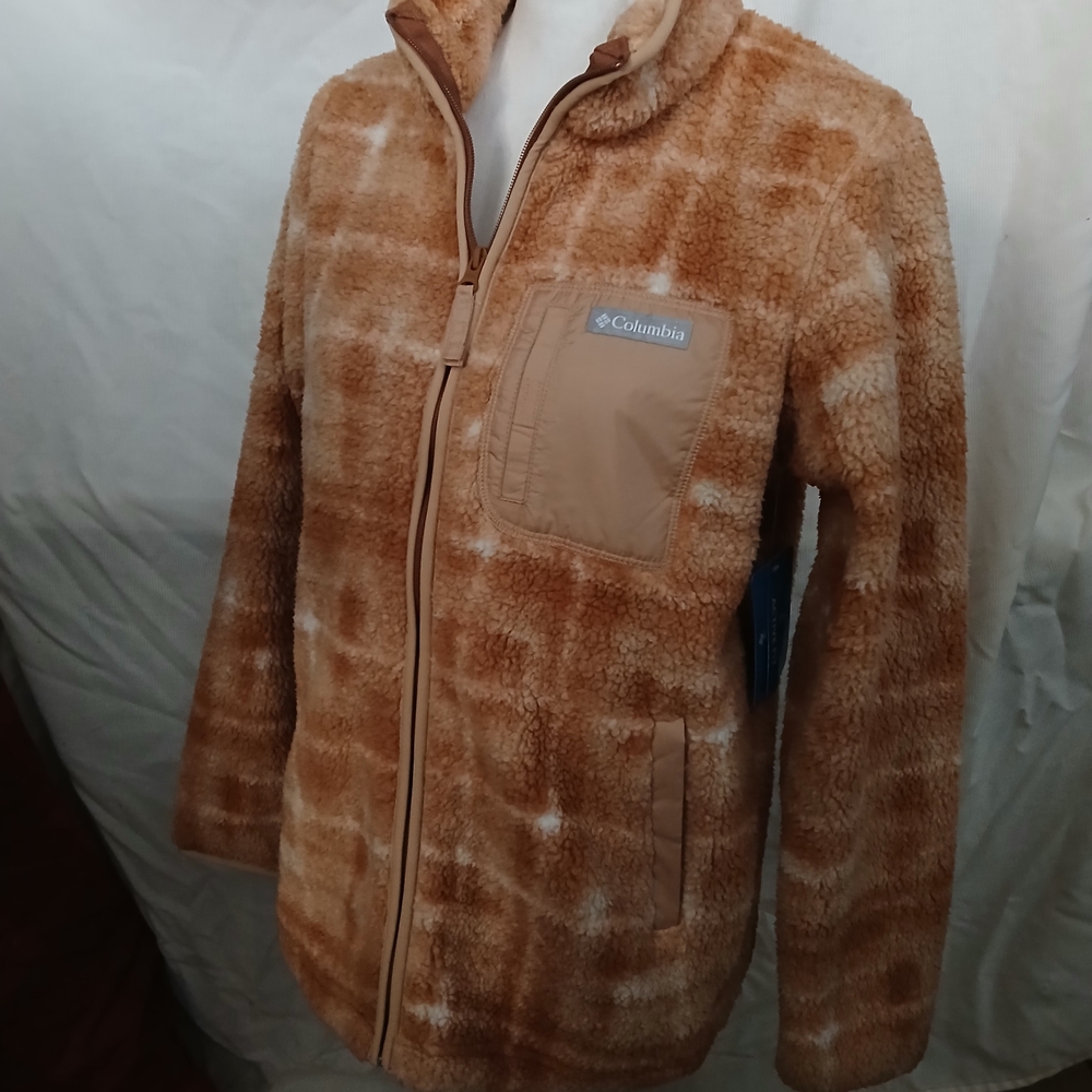 Columbia Tan Fleece Jacket